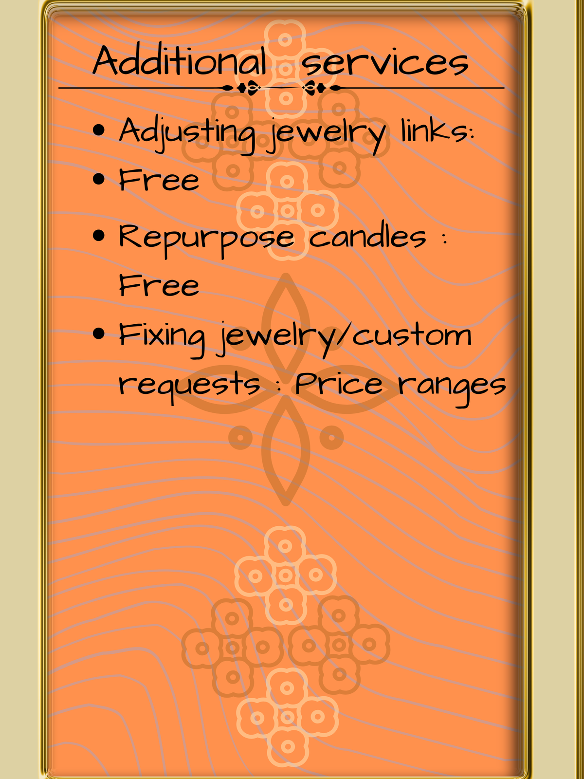 Additional services