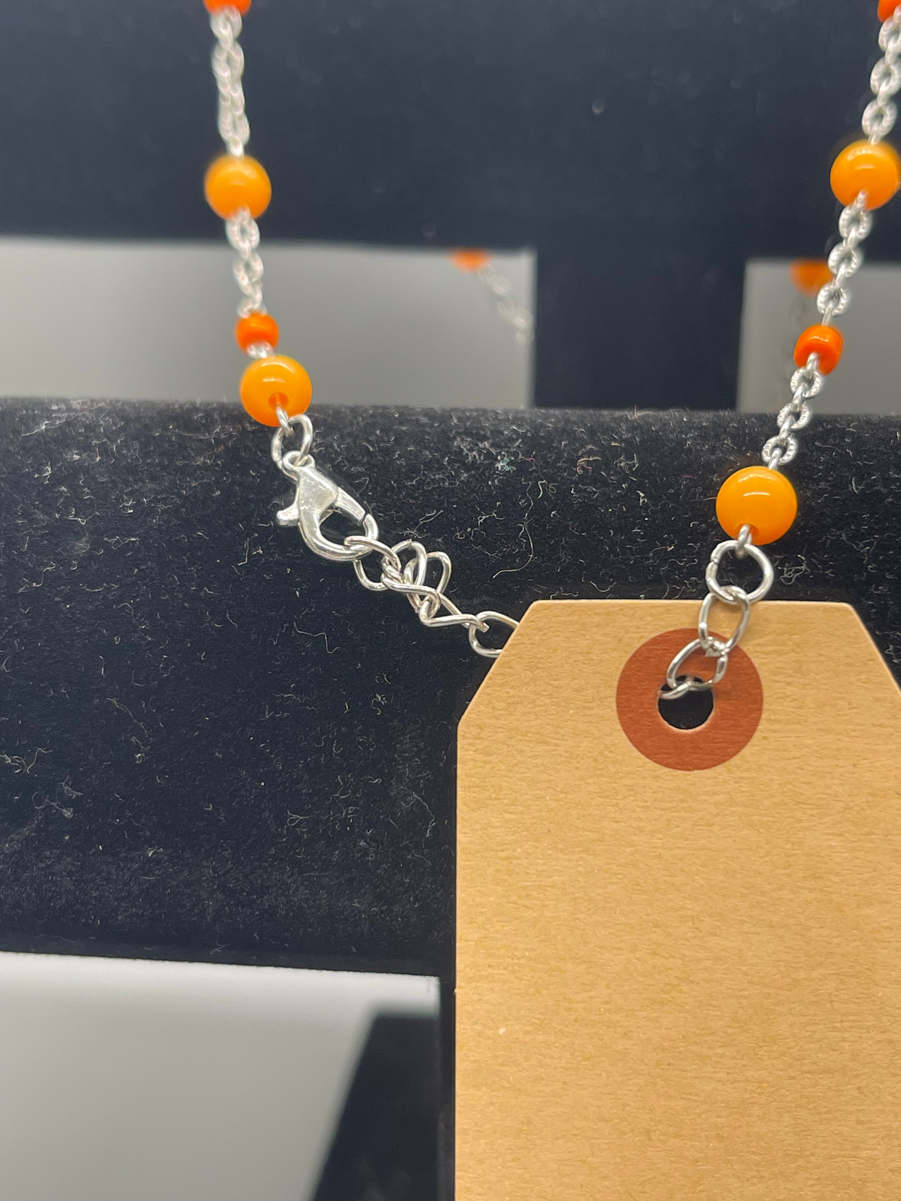 Orange blossom necklace ￼