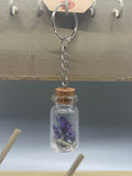 Purple flower in a Bottle