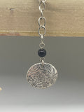 Metal Floral Keychain