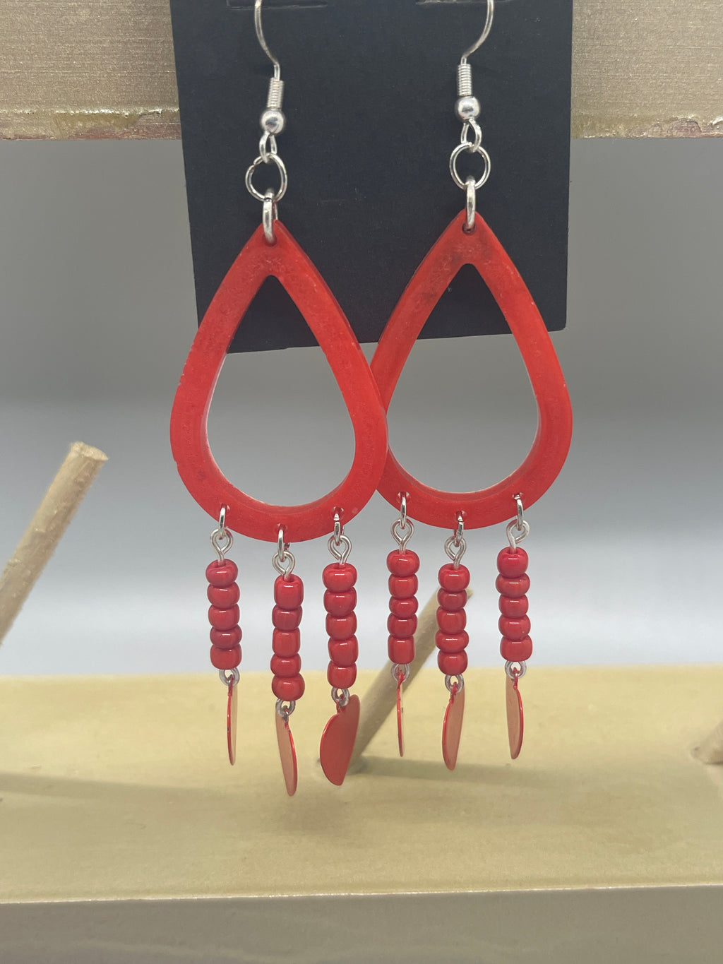 Love dangle Earrings