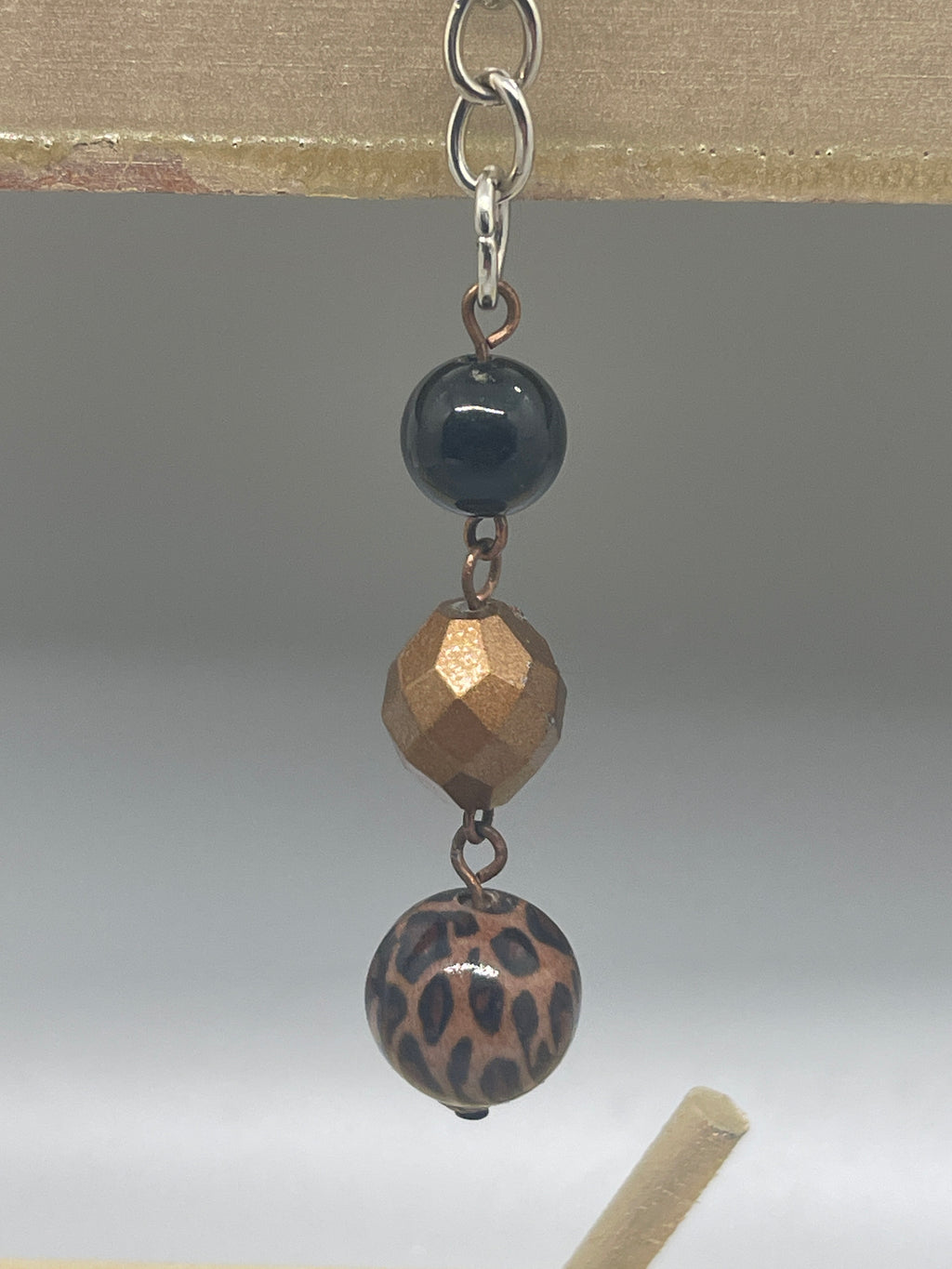 Plastic Jaguar themed Keychain