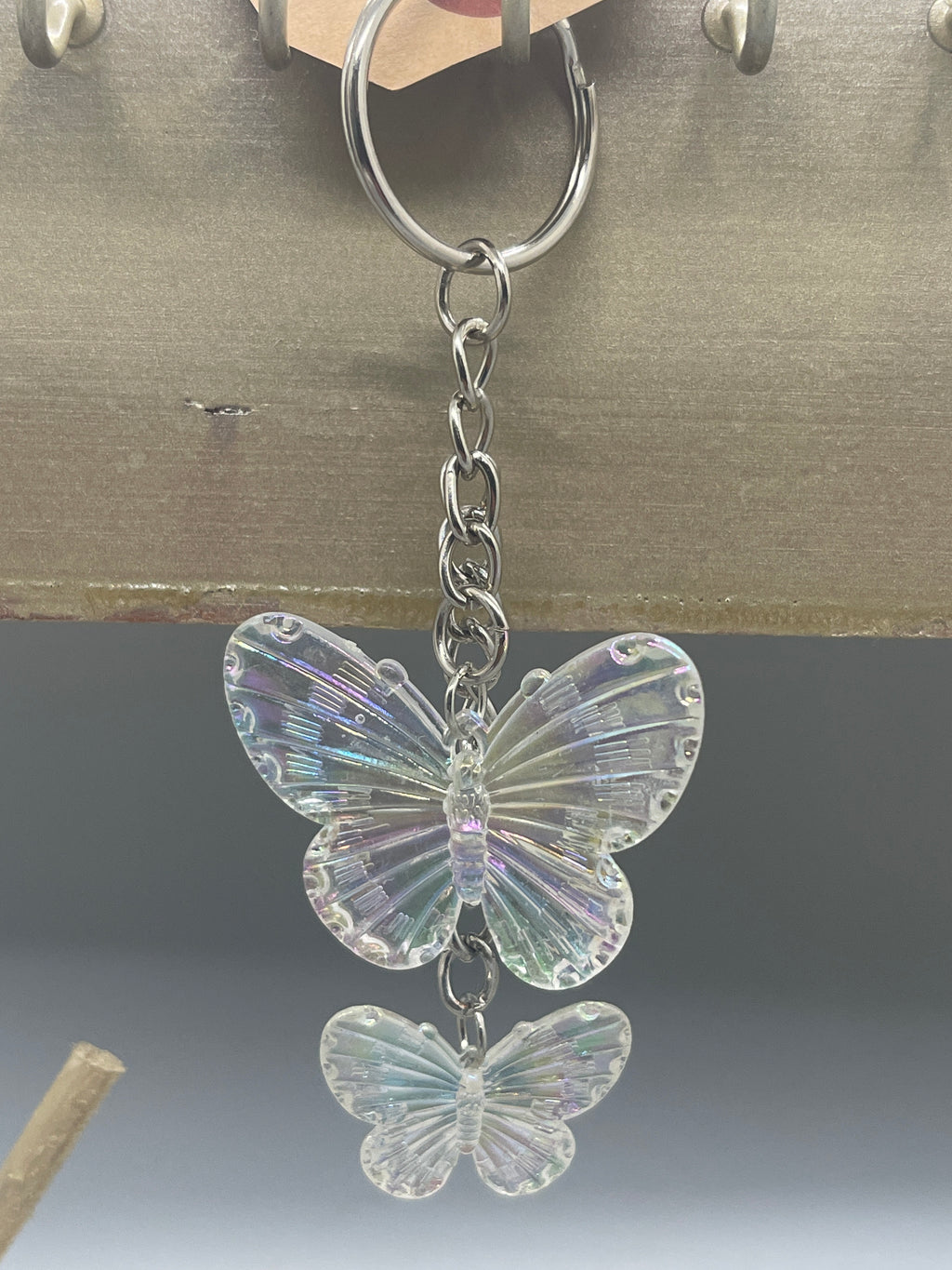 Whimsy butterfly keychain