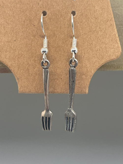 Fork Earrings