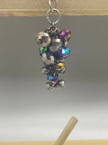 Glass Beaded keychain cluster