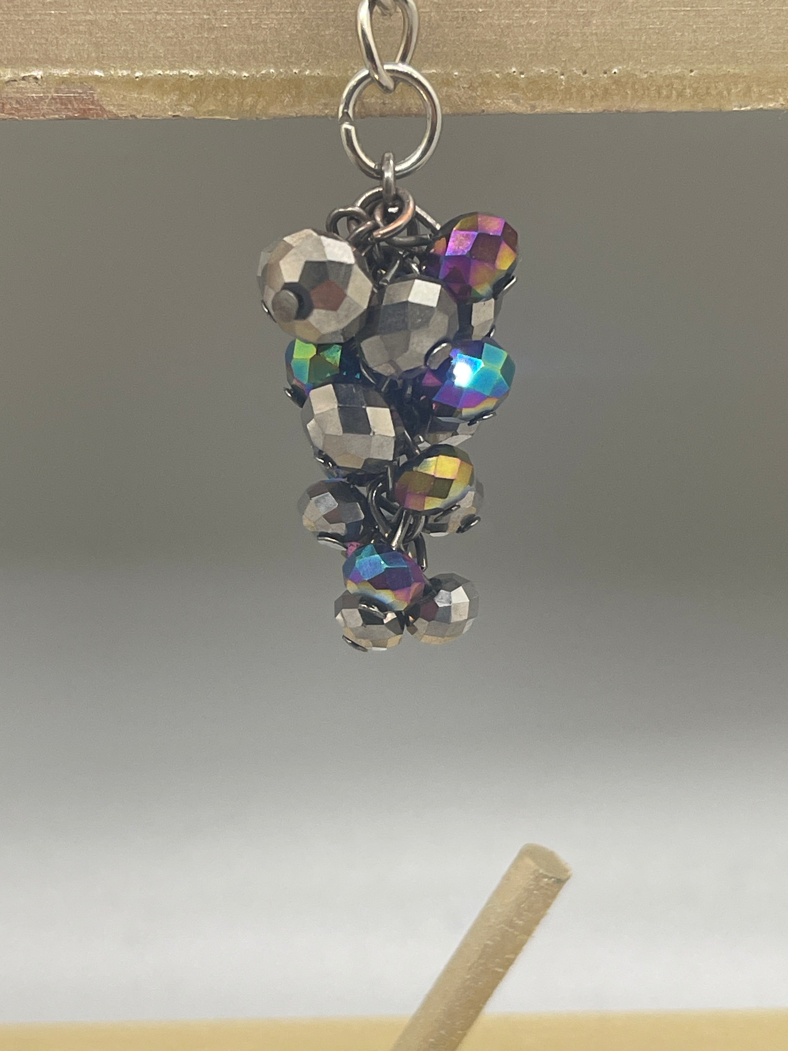 Glass Beaded keychain cluster