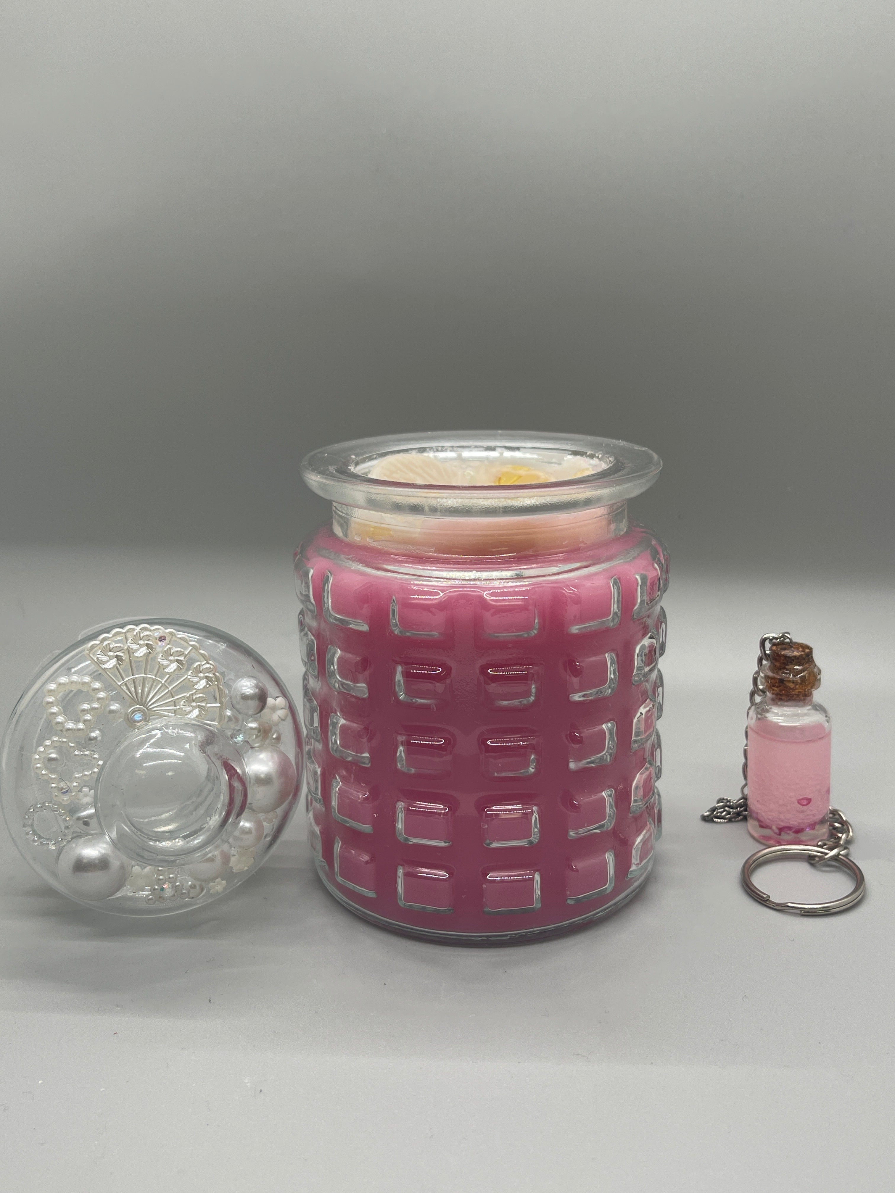 Lemon Pink Princess Candle
