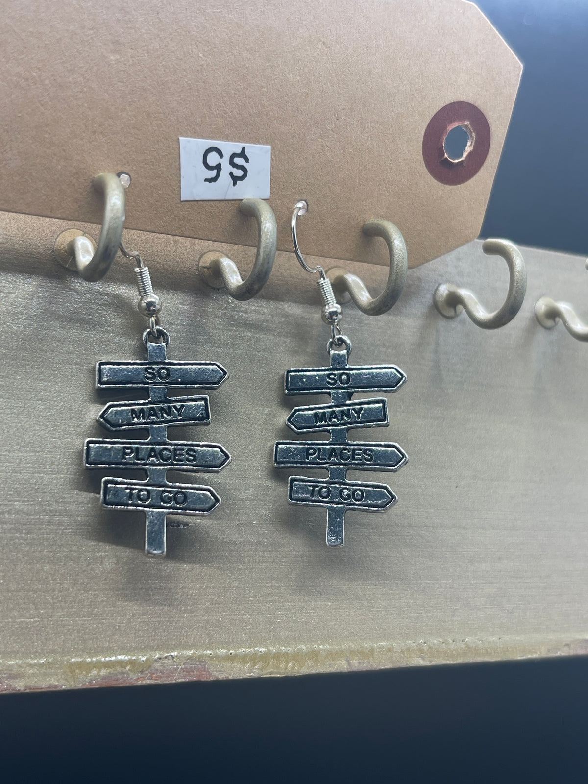 So Many Places to Go Earrings