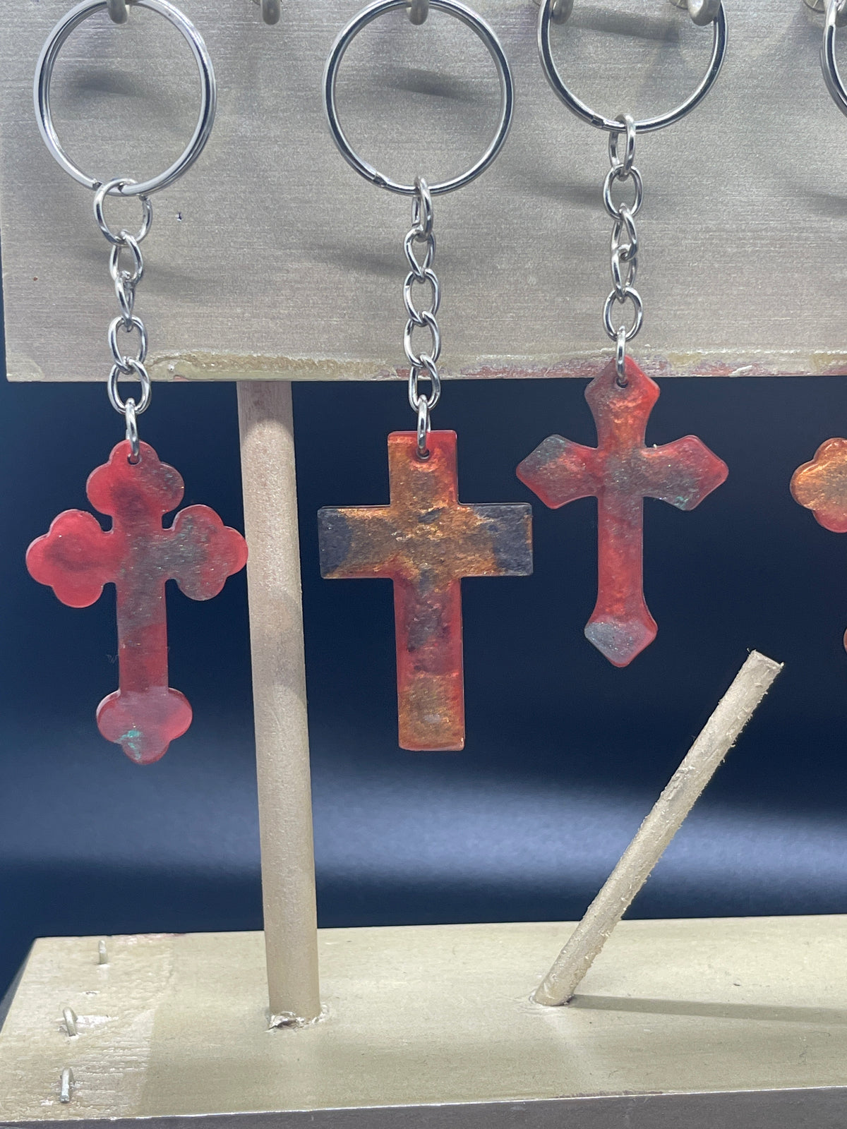 Custom Cross Keychains!