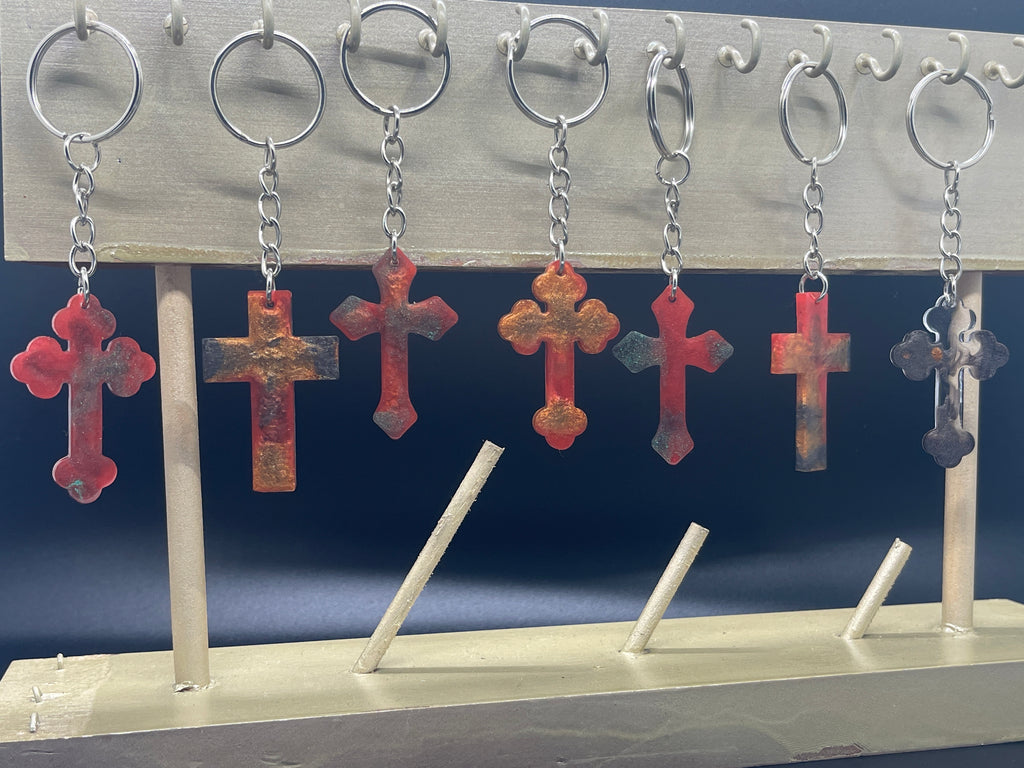 Custom Cross Keychains!